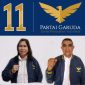 Ketua Partai Garuda Sikka Heldigardis Sunur bersama Sekretaris Partai Garuda Faustinus Vasko 