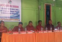 Pengurus dan Pengawas KSP Sembilan Bersaudara Nusantara mengikuti RAT Perdana, Rabu (24/5)
