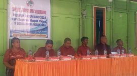 Pengurus dan Pengawas KSP Sembilan Bersaudara Nusantara mengikuti RAT Perdana, Rabu (24/5)