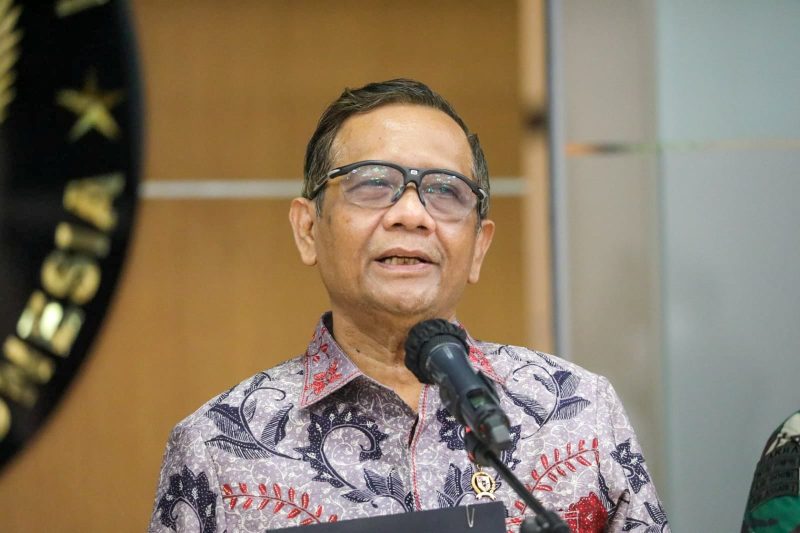 Menko Polhukam Mahfud MD