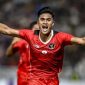 Euforia pemain Indonesia usai mencetak gol ke gawang Thailand dalam laga final sepak bola Sea Games 2023 di National Olympic Stadium, Selasa (16/5) malam Wita