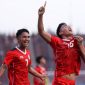 Euforia pemain Indonesia saat laga di Sea Games 2023 Kamboja