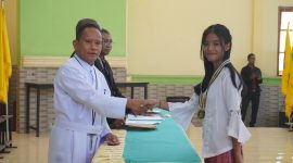 Wisuda Purnawiyata SMPK Frater Maumere Tahun Ajaran 2022/2023, Sabtu (3/6) di Aula Mardiwiyata