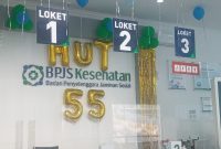 Loket pelayanan di Kantor BPJS Cabang Maumere