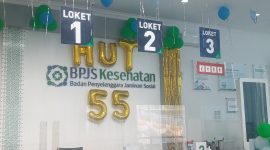 Loket pelayanan di Kantor BPJS Cabang Maumere