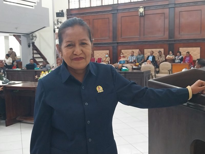 Anggota Fraksi Partai Golkar DPRD Sikka Maria Angelorum Mayestatis