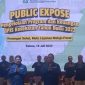 Suasana kegiatqn public expose BPJS Kesehatan, Selasa (18/7)