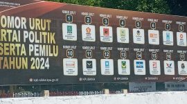 Nomor urut partai politik peserta Pemilu 2024