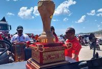 Piala Bergilir ETMC tiba di Kabupaten Rote Ndao, Rabu (9/8)