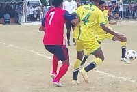 Perse Ende dan Malaka bermain imbang di Lapangan CN Dillak, Senin (14/8)