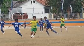 Persim Manggarai dan PSKN Kefamenanu imbang 2-2 di Lapangan CN Dillak, Selasa (15/8) pagi