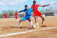 Derby Perseftim Flotim dan Bintang Muda Perkasa di Lapangan Paulina Haning-Bullu, Jumat (18/8) petang 