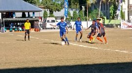 Persebata Lembata berhasil menang 2-0 atas PSN Ngada di Lapangan CN Dillak, Sabtu (19/8)
