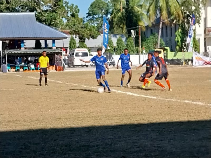Persebata Lembata berhasil menang 2-0 atas PSN Ngada di Lapangan CN Dillak, Sabtu (19/8)
