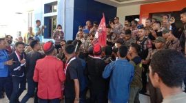 Aksi GMNI Sikka beberapa waktu lalu 