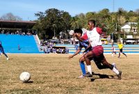 Bintang Timur melangkah ke babak semifinal, setelah mengalahkan Persebata Lembata di Lapangan CN Dillak, Senin (28/8)