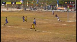 Salah satu insiden yang diprotes akibat keputusan kontroversial dan merugikan PS Malaka