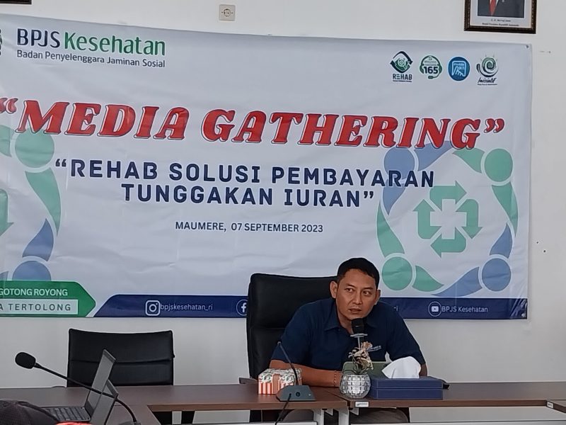 Kepala BPJS Kesehatan Cabang Maumere I Gusti Ngurah Arie Mayanugraha