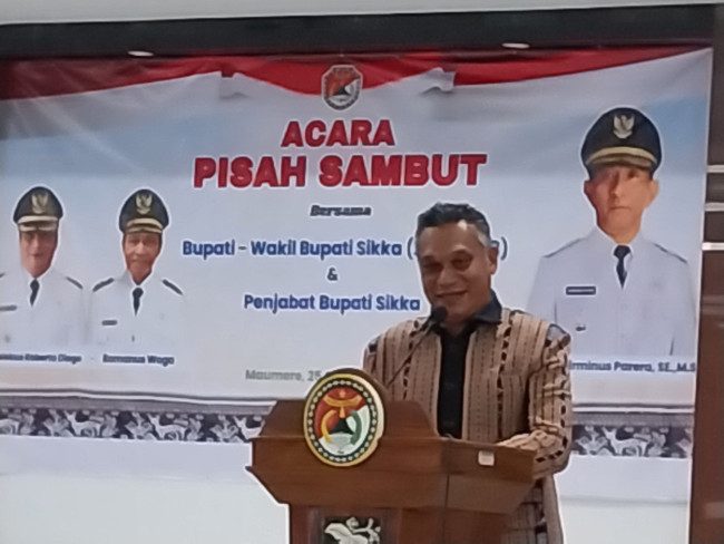 Mantan Bupati Sikka Fransiskus Roberto Diogo