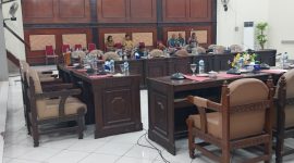 Suasana pembukaan paripurna Keterangan Pemerintah, Selasa (26/9) 