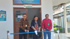 Launching Loket Pelayanan Informasi BPJS Kesehatan di RSUD TC Hillers Maumere, Jumat (29/9)