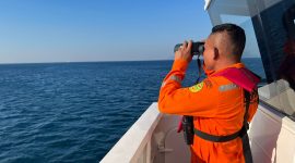 Tim SAR Gabungan lakukan pencarian KM Pemana Raya yang mati mesin di Perairan Pulau Besar, Rabu (6/9)