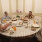 Suasana makan siang Presiden Joko Widodo dan 3 Bakal Calon Presiden di Istana Negara,.Senin (30/10)