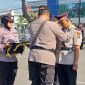 Serah terima jabatan Kasat Lantas Polres Sikka, Jumat (13/10)