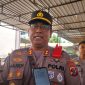 Kapolres Sikka AKBP Hardi Dinata usai mengunjungi warga korban peluru rekoset di RSUD TC Hillers Maumere, Jumat (13/10)
