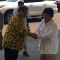 Ketum Partai Golkar Airlangga Hartarto mengalami Capres Prabowo Subianto