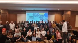 Suasana RUA Wuamesu Indonesia di Holtwn Sultan Jakarta, Sabtu (21/10) (foto: istimewa)