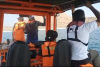 Suasana pencarian warga Cina pada hari ketujuh, Senin (9/10)