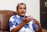 Wakil Menteri Hukum dan HAM Edward Omar Sharif Hiariej atau Eddy Hiariej