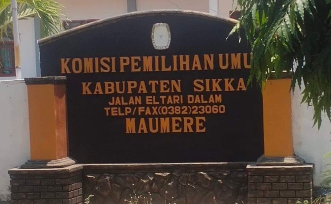 Kantor KPU Sikka
