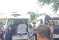 Jenazah salah satu PMI tiba di Jakarta, Sabtu (30/12)