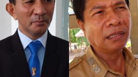 Kolase Penjabat Bupati Sikka Adrianus Firminus Parera dan Pelaksana Tugas Sekda Sikka Robertus Ray