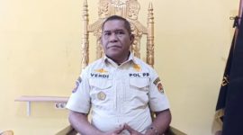 Kasat Pol PP dan Damkar Kabupaten Sikka Verdinando Lepe