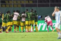 Euforia pemain Mali usai memastikan diri sebagai peringkat ketiga Piala Dunia U-17