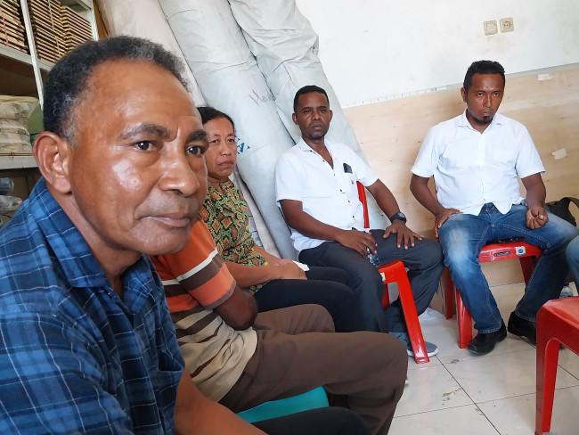Kepala Desa Ladogahar Antiokus Anthe