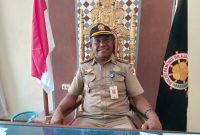 Kasat Pol PP dan Damkar Kabupaten Sikka Verdinando Lepe 