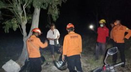 Tim SAR Gabungan pergok 2 warga Swedia yang berkemah di lereng Gunung Lewotobi Laki-Laki, Rabu (17/1) malam (foto: istimewa)