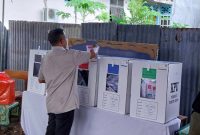 Suasana pemungutan suara pada 14 Pebruari 2024