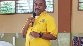 Gorgonius Nago Bapa, caleg Partai Golkar Sikka