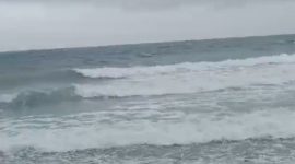 Cuaca buruk di perairan laut Palue, Sabtu (9/3)