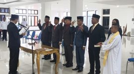 Penjabat Bupati Sikla melantik 5 pejabat Eselon 2, Rabu (3/4)
