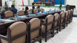 Suasana sidang paripurna, Jumat (3/5)