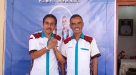 Calon Bupati Sikka Bernadus Ratu dan Calon Wakil Bupati Sikka Albertus Ben Bao