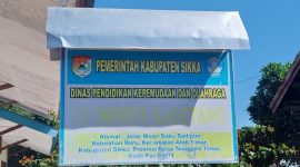 Papan nama SDI Iligetang