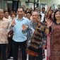 Kepala Pusat dan Pendidikan Pelatihan Kependudukan dan Keluarga Berencana BKKBN RI Lalu Makripuddin (ketiga dari kanan)