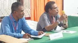 Paket Bernas mengikuti Musyawarah Penyelesaian Sengketa Pemilihan di Kantor Bawaslu, Selasa (3/7)